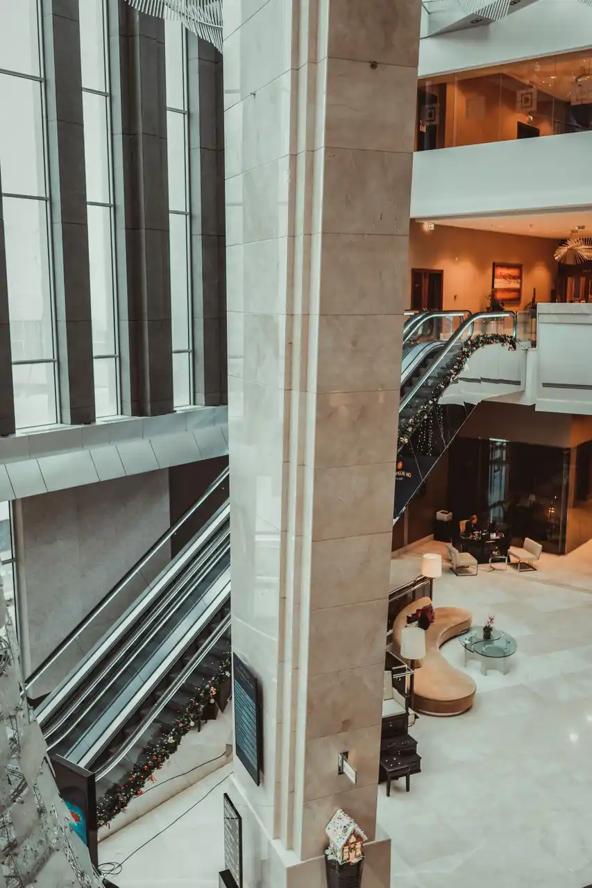 Elegant hotel interior design