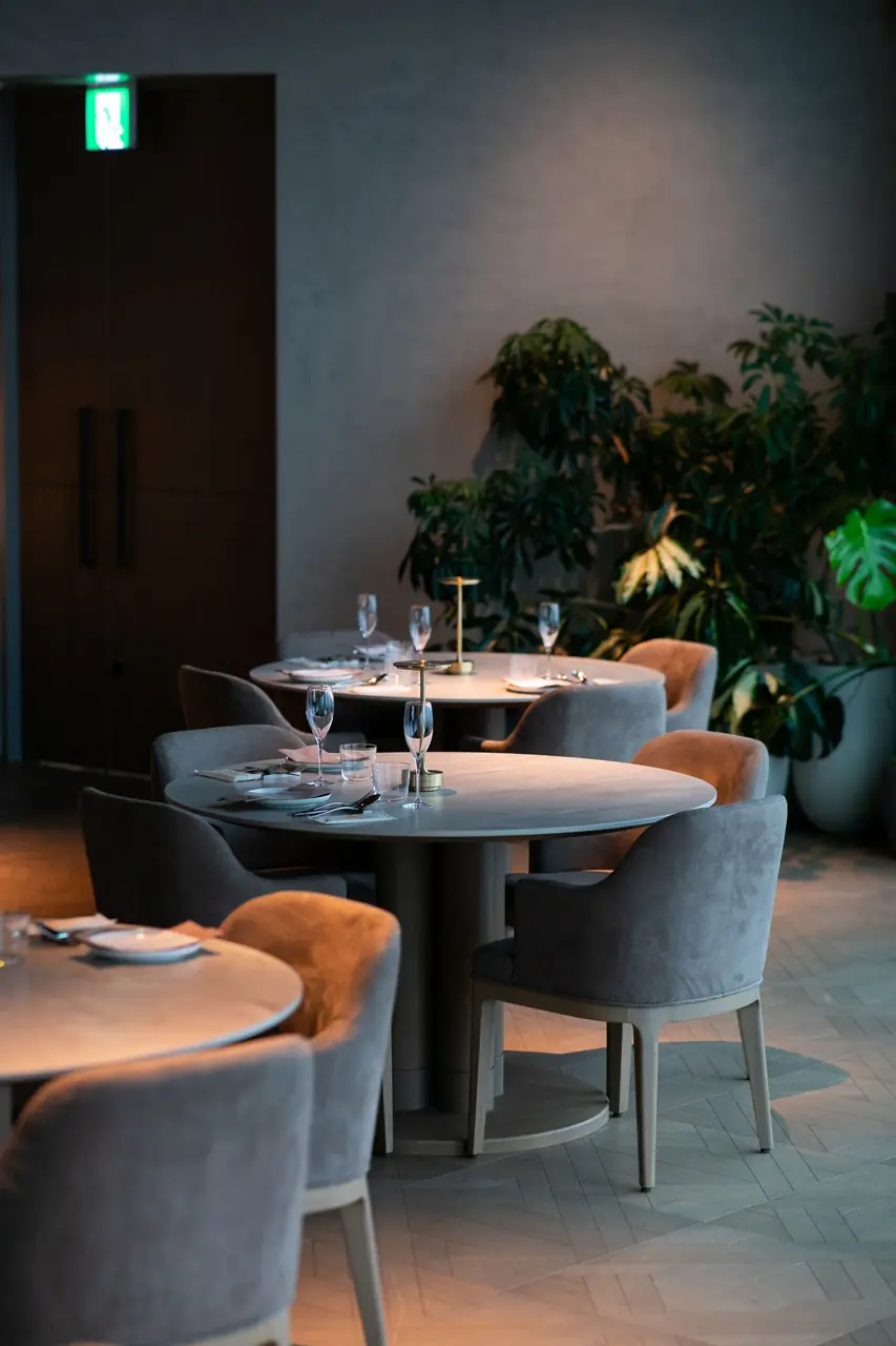 Sophisticated interior of Cormerion Signature Restaurant